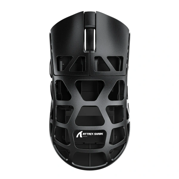 Купить мышь беспроводная/проводная attack shark r3 [shark r3 black] черный