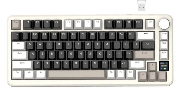 Купить клавиатура проводная + беспроводная attack shark x85pro