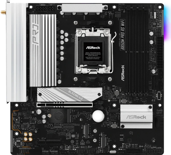 Купить материнская плата asrock b850m pro rs wifi