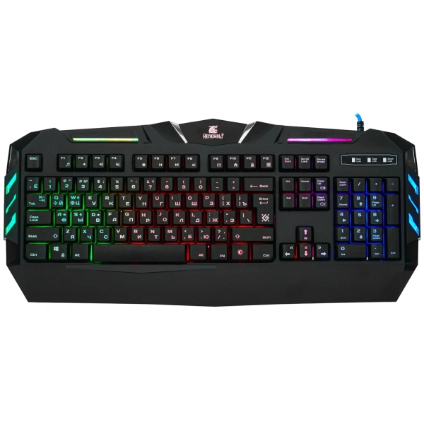 Купить клавиатура проводная defender werewolf gk-120dl [45120]