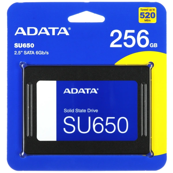 Купить 256 гб 2.5" sata накопитель adata su650 [asu650ss-256gt-r]