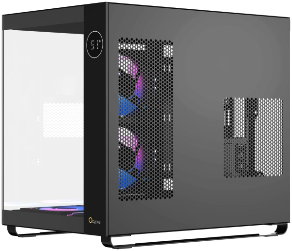 Купить корпус ocypus iota c70 argb [iota-c70-bkd600xx-gl] черный