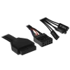 Купить корпус foxline fl-1001 [fl-1001-tfx300s] черный