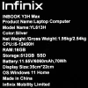 Купить 16" ноутбук infinix inbook y3h max yl613h серебристый
