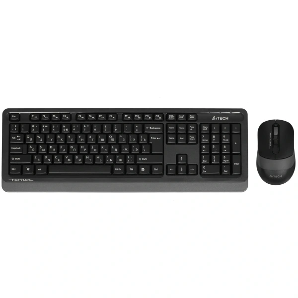 Купить клавиатура+мышь беспроводная   a4tech fstyler fg1010s черный