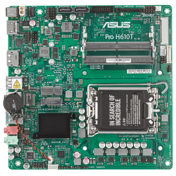 Купить материнская плата asus pro h610t-csm