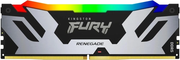 Купить оперативная память kingston fury renegade silver rgb [kf576c38rsa-16] 16 гб