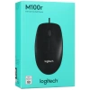 Купить мышь проводная logitech m100 [910-006765] черный