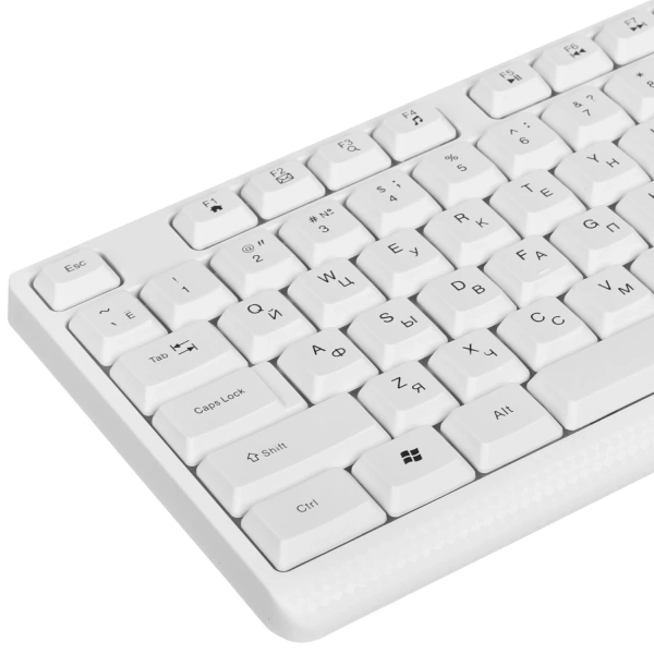 Купить клавиатура+мышь  проводная  defender motion c-977 белый