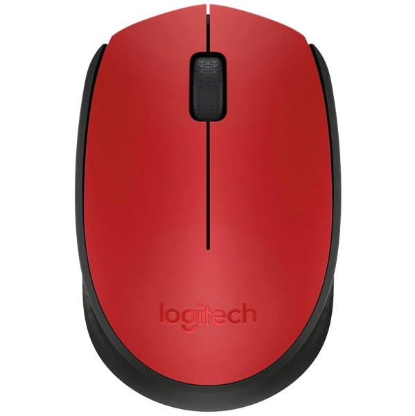 Купить мышь беспроводная logitech m171 [910-004641] красный