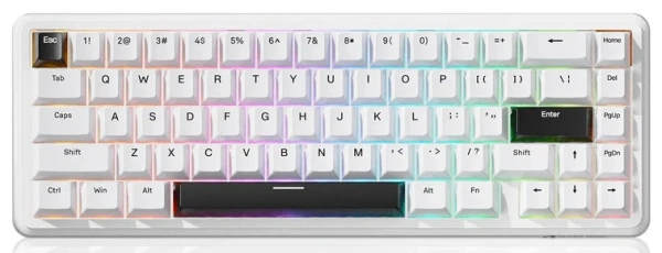 Купить клавиатура проводная attack shark x65he