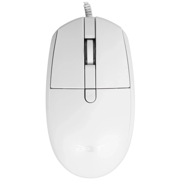 Купить мышь проводная acer omw401 [zl.mceee.030] белый