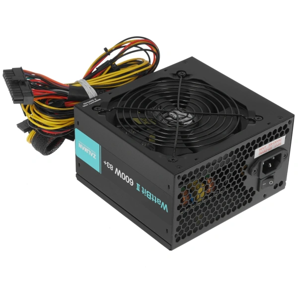 Купить блок питания zalman wattbit ii 600w [zm600-xe ii] черный
