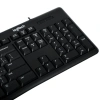 Купить клавиатура+мышь  проводная  logitech mk200 черный