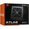 Купить блок питания cougar atlas 600 [cgr ba-600] черный