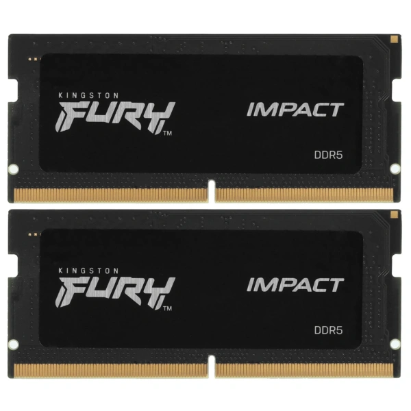 Купить оперативная память sodimm kingston fury impact [kf548s38ibk2-16] 16 гб
