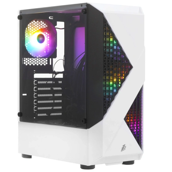 Купить корпус 1stplayer firerose f3-a [f3-a-wh-4f1] белый