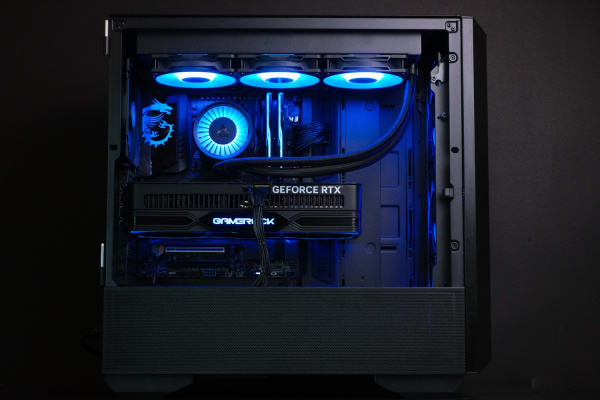 Купить игровой компьютер amd ryzen 7 8700f, rx 9060  xt 8gb