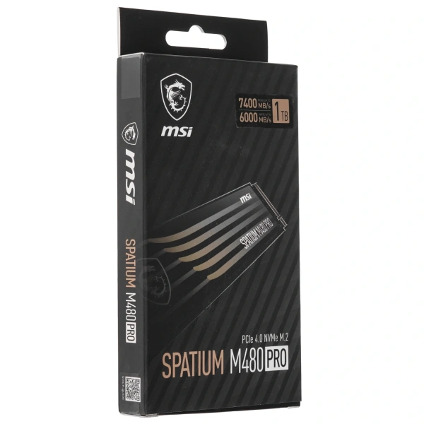 Купить 1000 гб m.2 nvme накопитель msi spatium m480 pro [s78-440l1g0-p83]