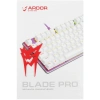 Купить клавиатура проводная ardor gaming blade pro [ag-fl-b87red-purp]