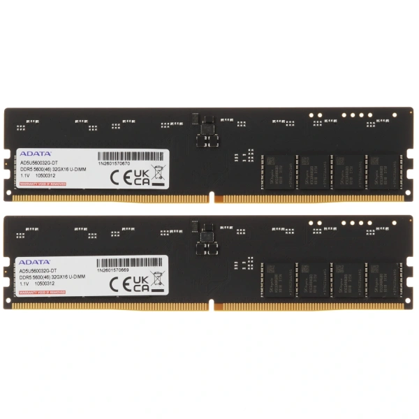 Купить оперативная память adata [ad5u560032g-dt] 64 гб