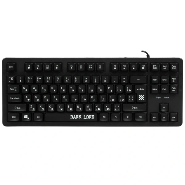 Купить клавиатура проводная defender dark lord gk-580