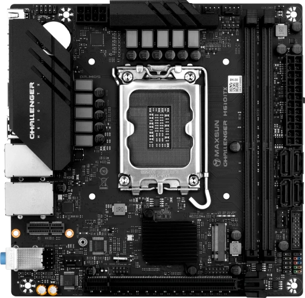 Купить материнская плата maxsun challenger h610itx 2lan v3