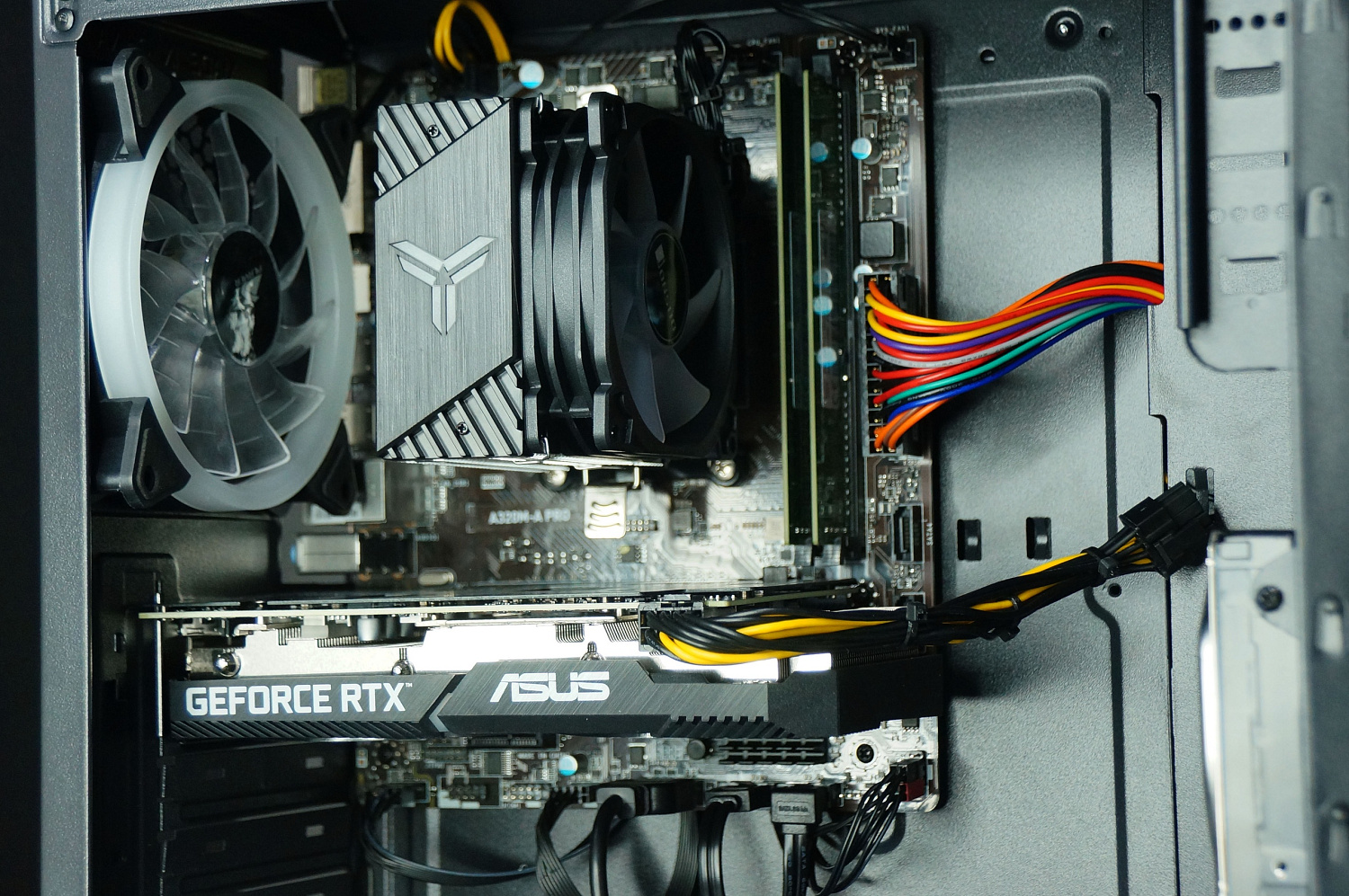 Компьютер AMD Ryzen 2600, nVidia GeForce RTX 3050 8GB ASUS