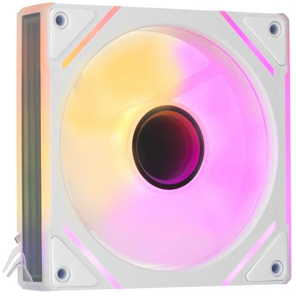 Купить вентилятор powercase m61-12w argb white [m61-12wargb]