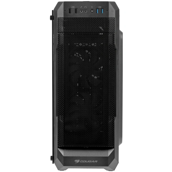 Купить корпус cougar mx331 mesh-gf [385nc20.0015] черный