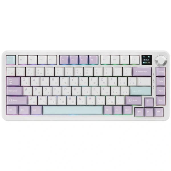 Купить клавиатура проводная + беспроводная ajazz ak820 max