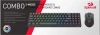 Купить клавиатура+мышь беспроводная   redragon s136 черный