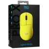 Купить мышь беспроводная logitech g pro x superlight [910-007133] желтый