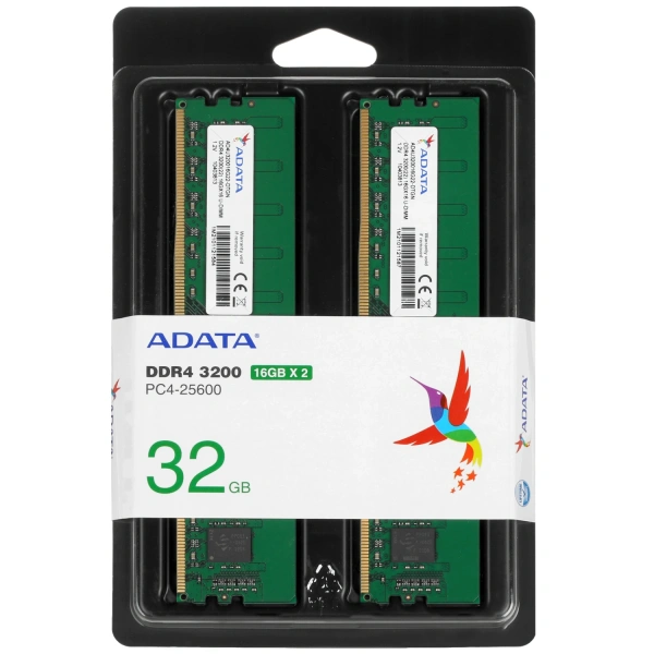 Купить оперативная память adata premier [ad4u320016g22-dtgn] 32 гб