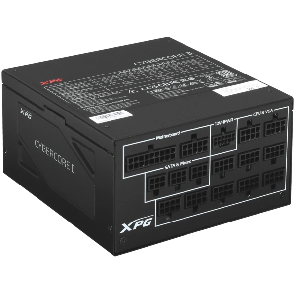 Купить блок питания adata xpg cyber core ii 1300w [cybercoreii1300p-bkceu]