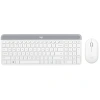 Купить клавиатура+мышь беспроводная logitech slim wireless desktop mk470 белый