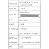 Купить 15.6" ноутбук tecno megabook t15da серый