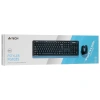 Купить клавиатура+мышь беспроводная   a4tech fstyler fg1035 черный