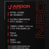 Купить 17.3" ноутбук ardor gaming neo n17-i5nd415 черный