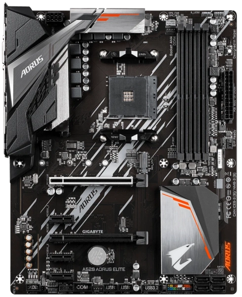 Купить материнская плата gigabyte a520 aorus elite