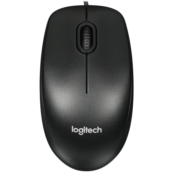 Купить мышь проводная logitech m100 [910-005006] черный