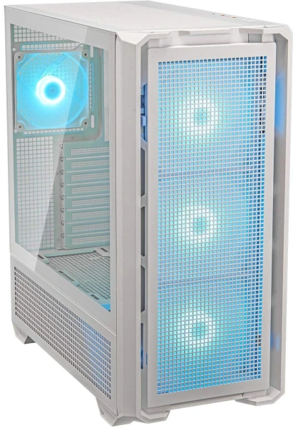 Купить корпус cougar mx600 rgb white  белый