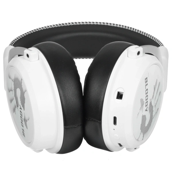 Купить беспроводные/проводные наушники a4tech bloody mr590 sports белый