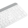 Купить клавиатура+мышь беспроводная logitech slim wireless desktop mk470 белый