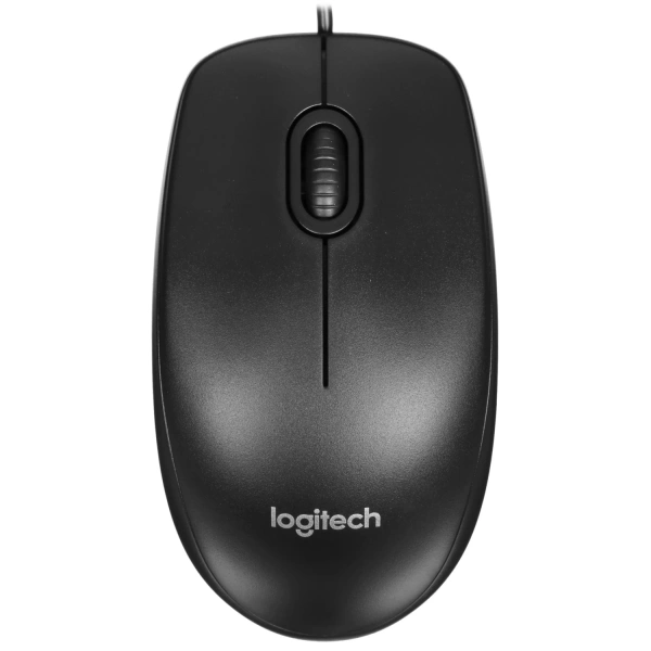 Купить мышь проводная logitech m100 [910-006652] черный