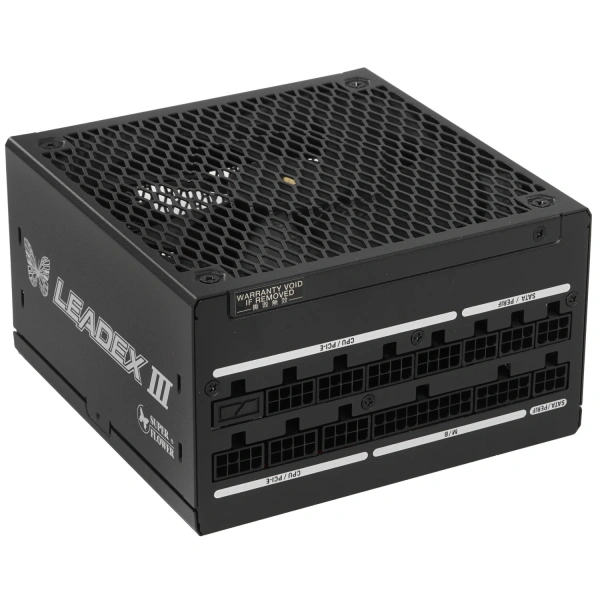 Купить блок питания super flower leadex iii gold 850w [sf-850f14ge(gl)] черный