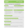 Купить коврик acer omp210  черный