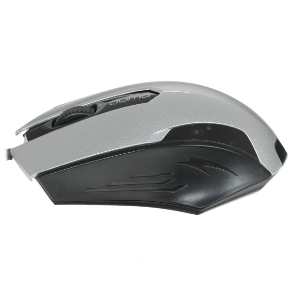 Купить мышь проводная qumo office m14 [24134] серый