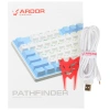 Купить клавиатура проводная ardor gaming pathfinder [ag-fl-pa87lred-wb]