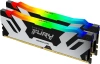 Купить оперативная память kingston fury renegade silver rgb [kf564c32rsak2-96] 96 гб